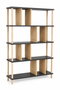 Hanah Home Peka-0045 Antracita y Roble